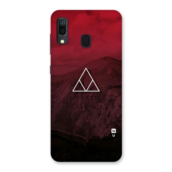 Red Hills Back Case for Galaxy A30