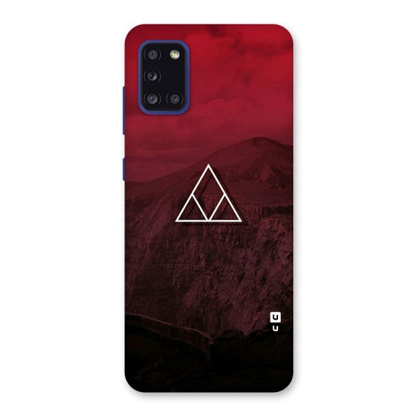 Red Hills Back Case for Galaxy A31