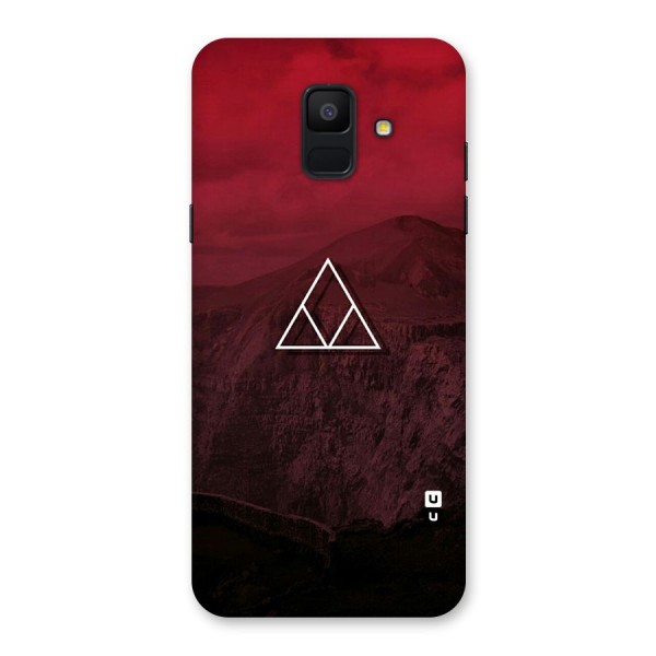 Red Hills Back Case for Galaxy A6 (2018)