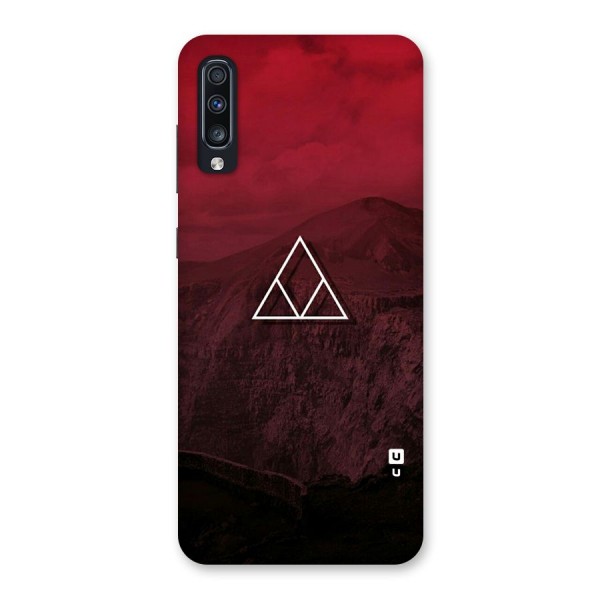 Red Hills Back Case for Galaxy A70
