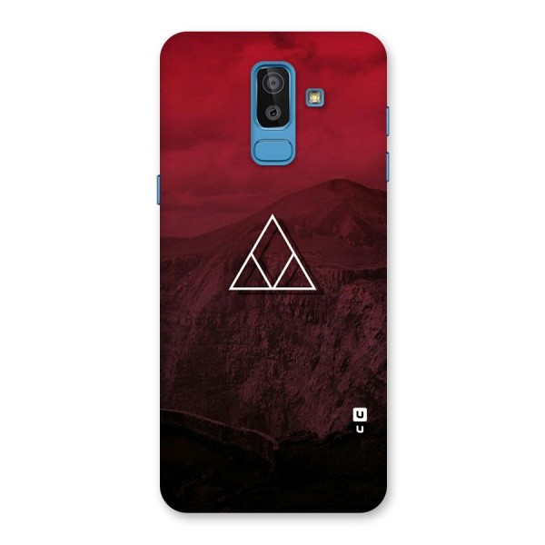Red Hills Back Case for Galaxy J8