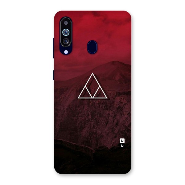 Red Hills Back Case for Galaxy M40