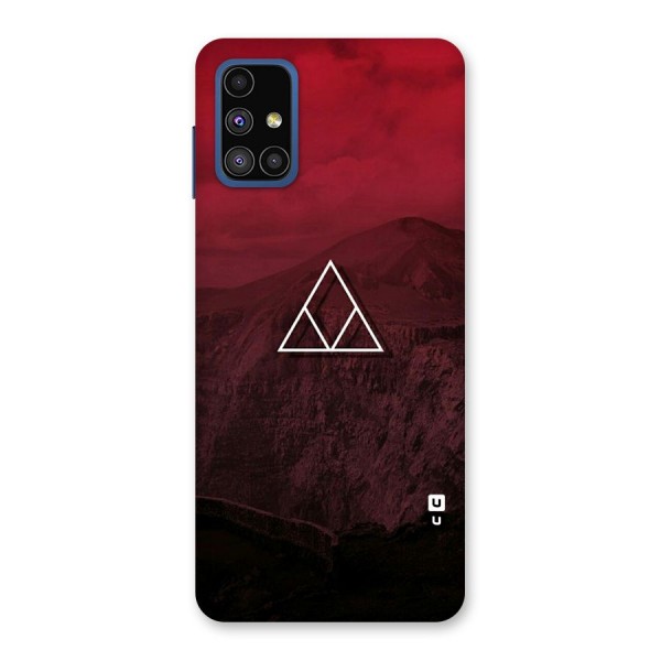 Red Hills Back Case for Galaxy M51