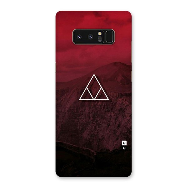 Red Hills Back Case for Galaxy Note 8