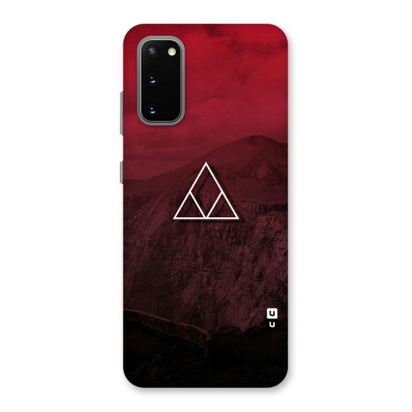 Red Hills Back Case for Galaxy S20