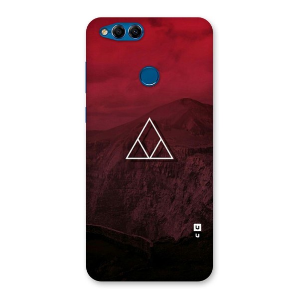 Red Hills Back Case for Honor 7X