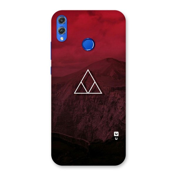 Red Hills Back Case for Honor 8X