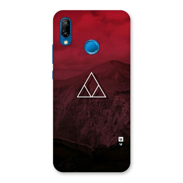 Red Hills Back Case for Huawei P20 Lite