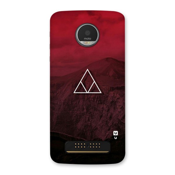 Red Hills Back Case for Moto Z Play