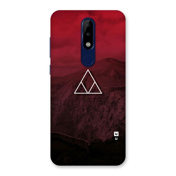 Red Hills Back Case for Nokia 5.1 Plus