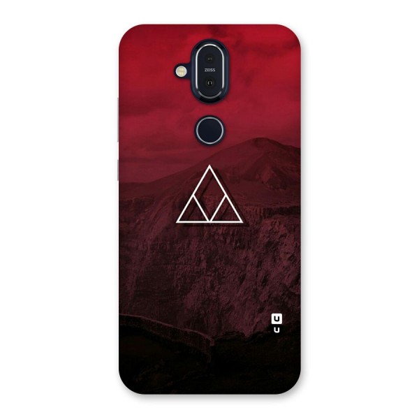 Red Hills Back Case for Nokia 8.1