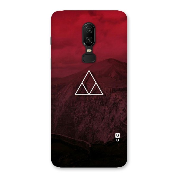 Red Hills Back Case for OnePlus 6
