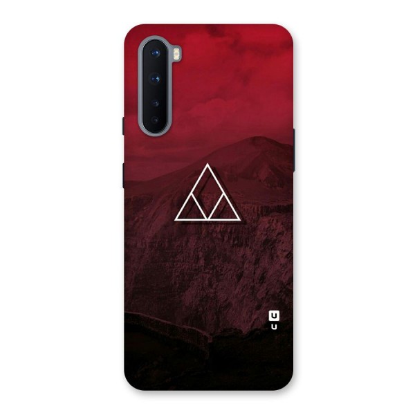 Red Hills Back Case for OnePlus Nord