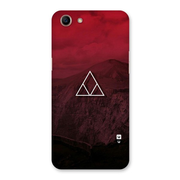 Red Hills Back Case for Oppo A83 (2018)