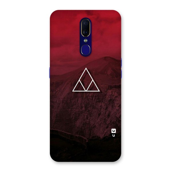 Red Hills Back Case for Oppo F11