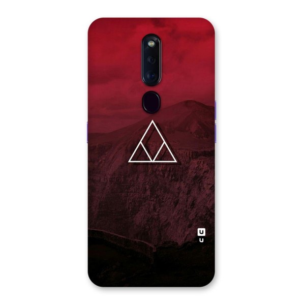 Red Hills Back Case for Oppo F11 Pro