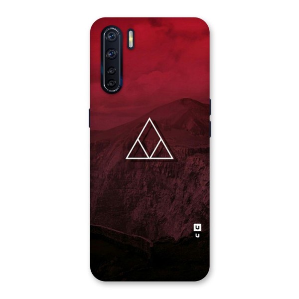 Red Hills Back Case for Oppo F15