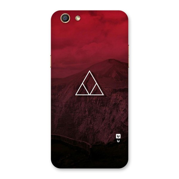 Red Hills Back Case for Oppo F3