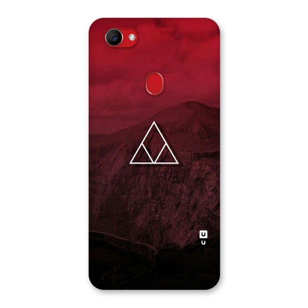 Red Hills Back Case for Oppo F7