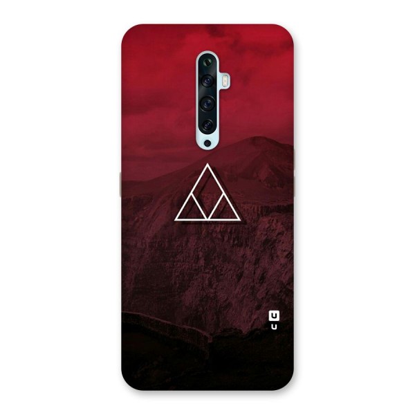 Red Hills Back Case for Oppo Reno2 F
