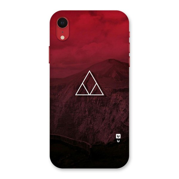 Red Hills Back Case for iPhone XR