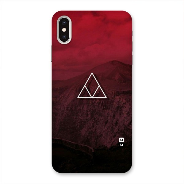 Red Hills Back Case for iPhone XS Max