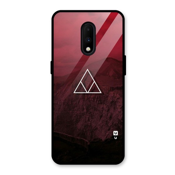 Red Hills Glass Back Case for OnePlus 7
