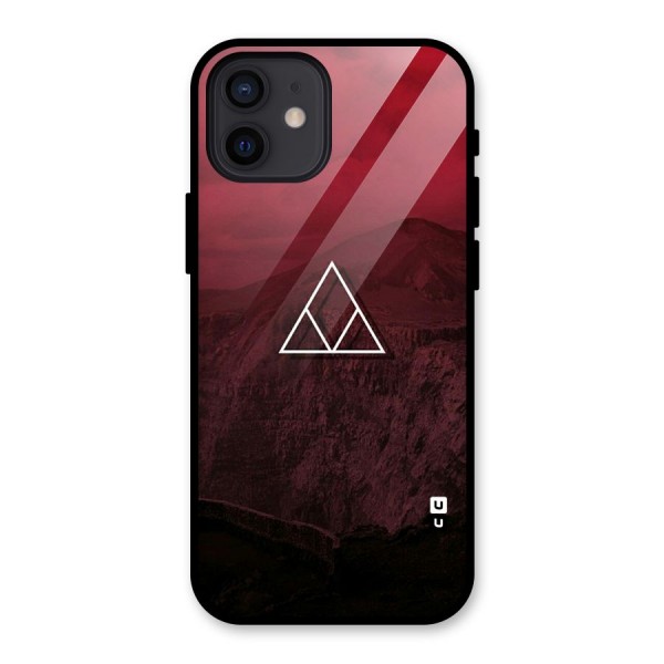 Red Hills Glass Back Case for iPhone 12