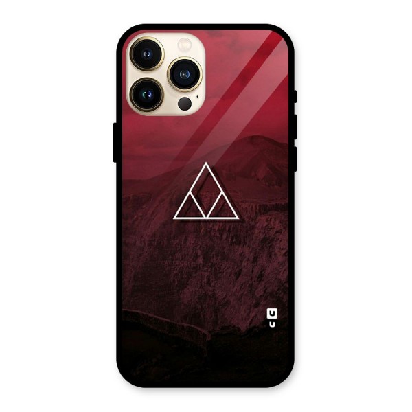 Red Hills Glass Back Case for iPhone 13 Pro Max