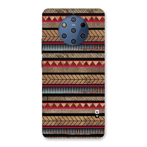 Red Indie Pattern Back Case for Nokia 9 PureView