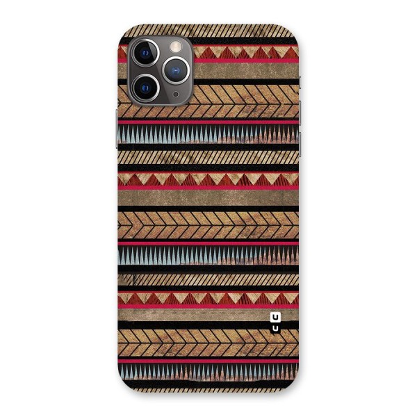 Red Indie Pattern Back Case for iPhone 11 Pro Max