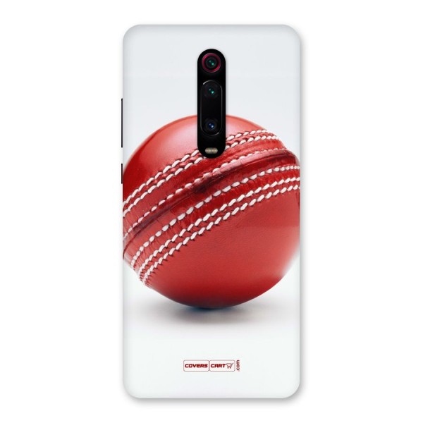 Red International Cricket Ball Back Case for Redmi K20 Pro