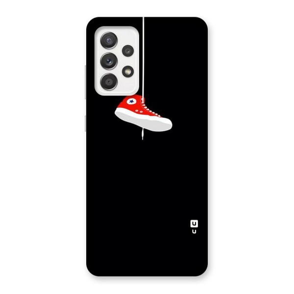 Red Shoe Hanging Back Case for Galaxy A52