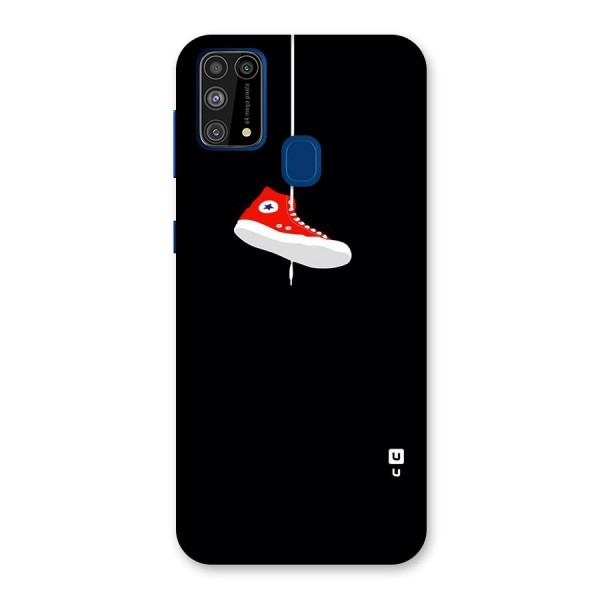 Red Shoe Hanging Back Case for Galaxy M31