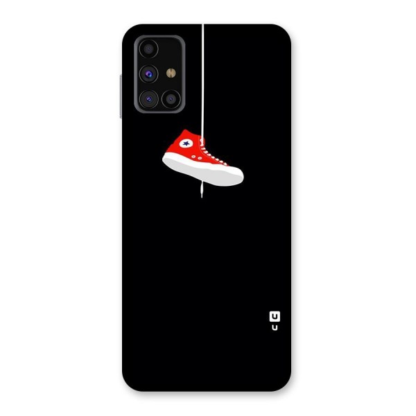 Red Shoe Hanging Back Case for Galaxy M31s