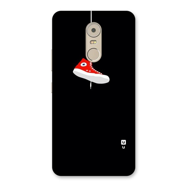 Red Shoe Hanging Back Case for Lenovo K6 Note