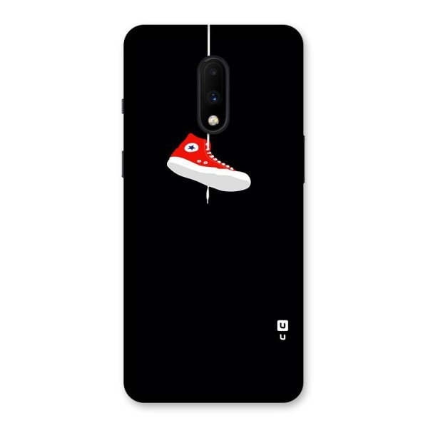 Red Shoe Hanging Back Case for OnePlus 7