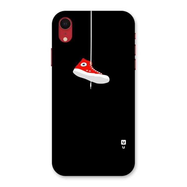 Red Shoe Hanging Back Case for iPhone XR