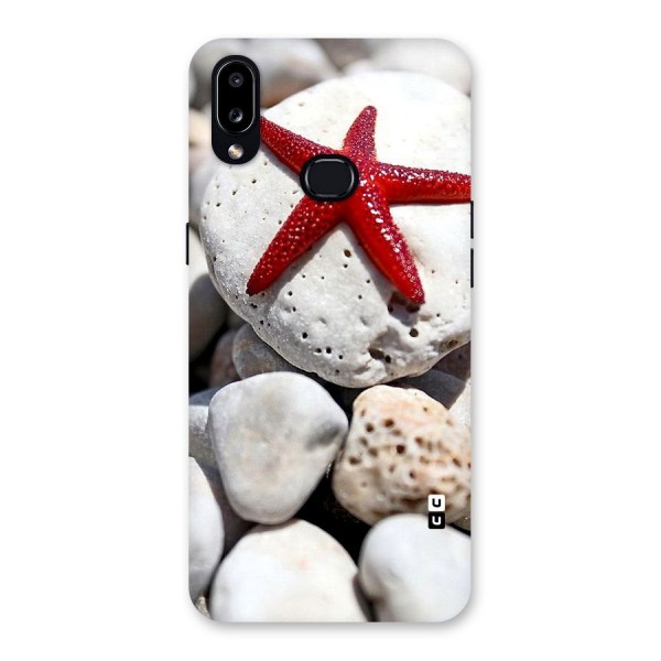 Red Star Fish Back Case for Galaxy A10s