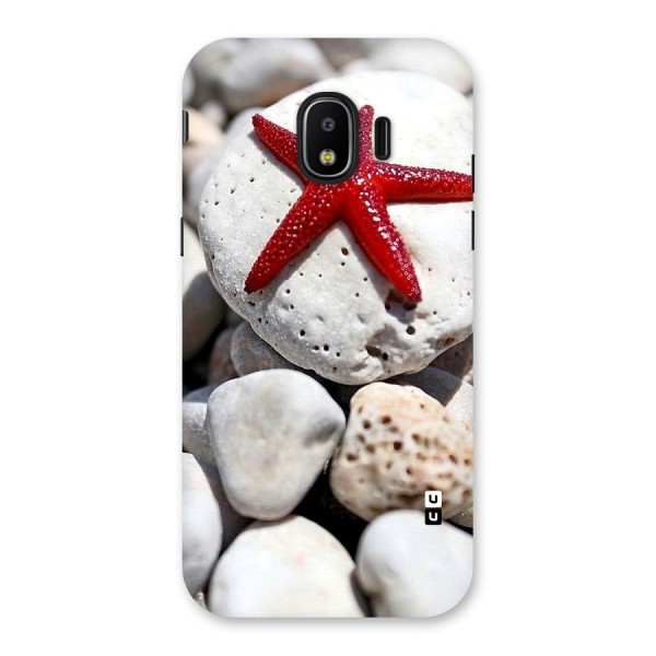 Red Star Fish Back Case for Galaxy J2 Pro 2018