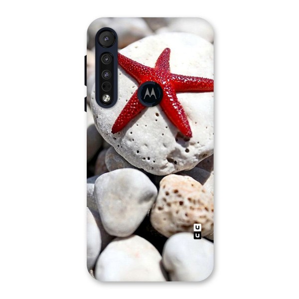 Red Star Fish Back Case for Motorola One Macro