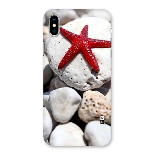 Red Star Fish Back Case for iPhone XS