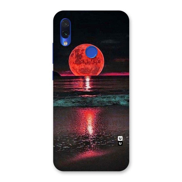 Red Sun Ocean Back Case for Redmi Note 7