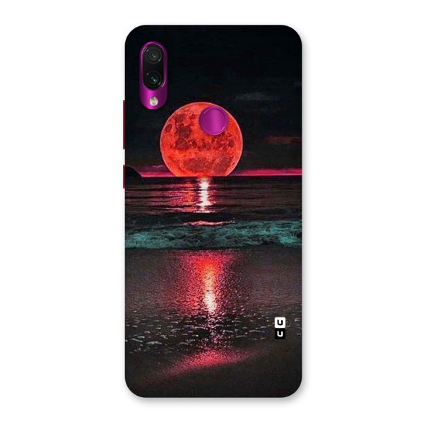 Red Sun Ocean Back Case for Redmi Note 7 Pro