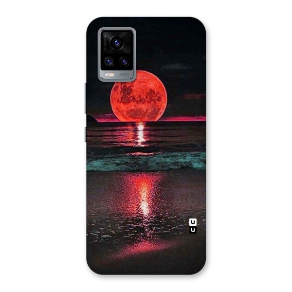 Red Sun Ocean Back Case for Vivo V20