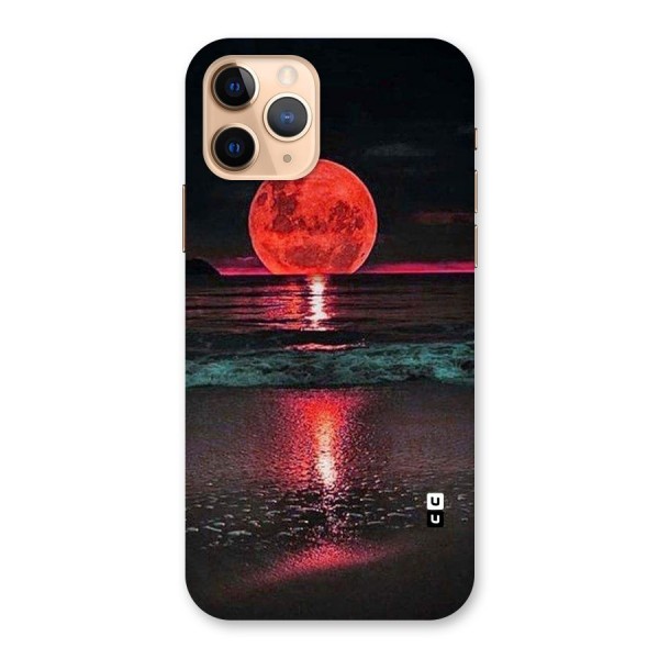 Red Sun Ocean Back Case for iPhone 11 Pro