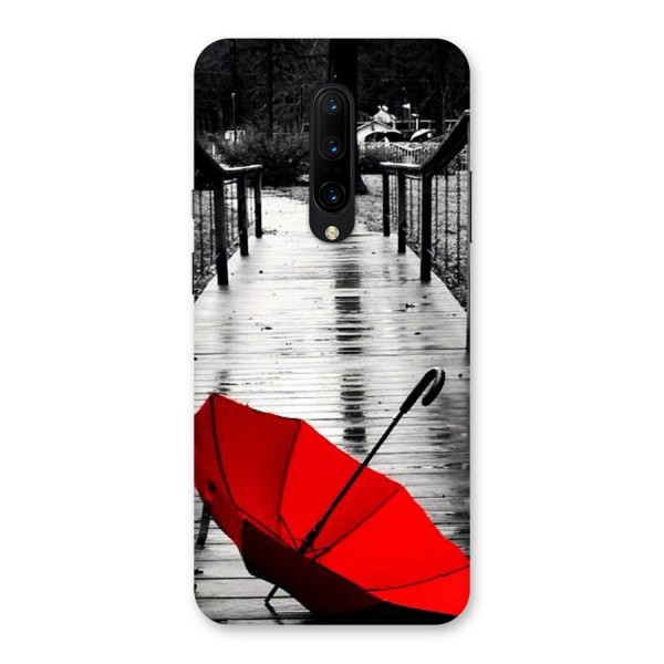 Red Umbrella Back Case for OnePlus 7 Pro