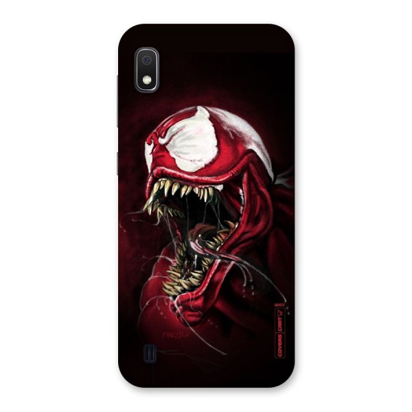 Red Venom Artwork Back Case for Galaxy A10