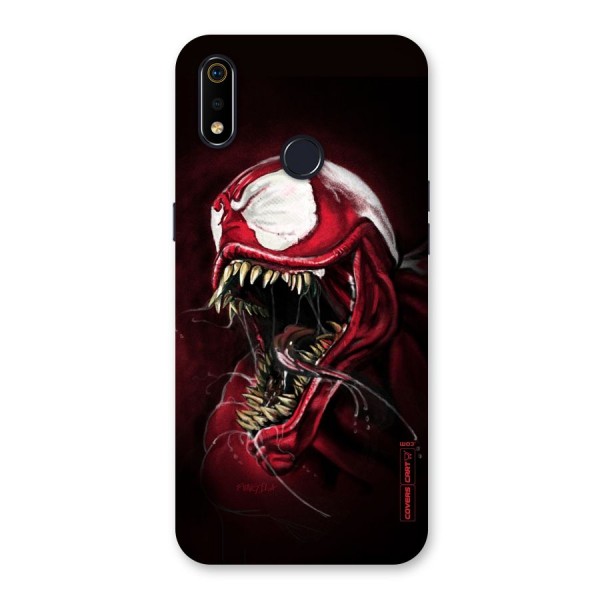 Red Venom Artwork Back Case for Realme 3i