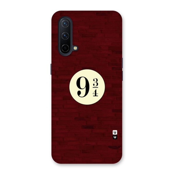 Red Wall Express Back Case for OnePlus Nord CE 5G